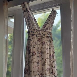 Floral V-Neck Maxi Dress